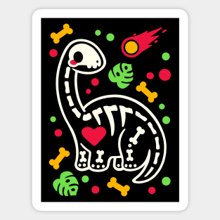 Brontosaurus skeleton Magnet